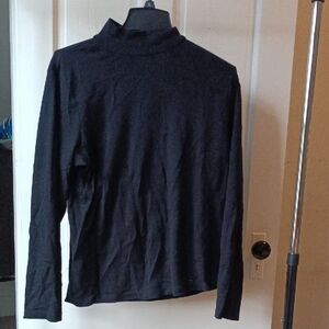 St. John's Bay Men's Charcoal Turtleneck Sweater